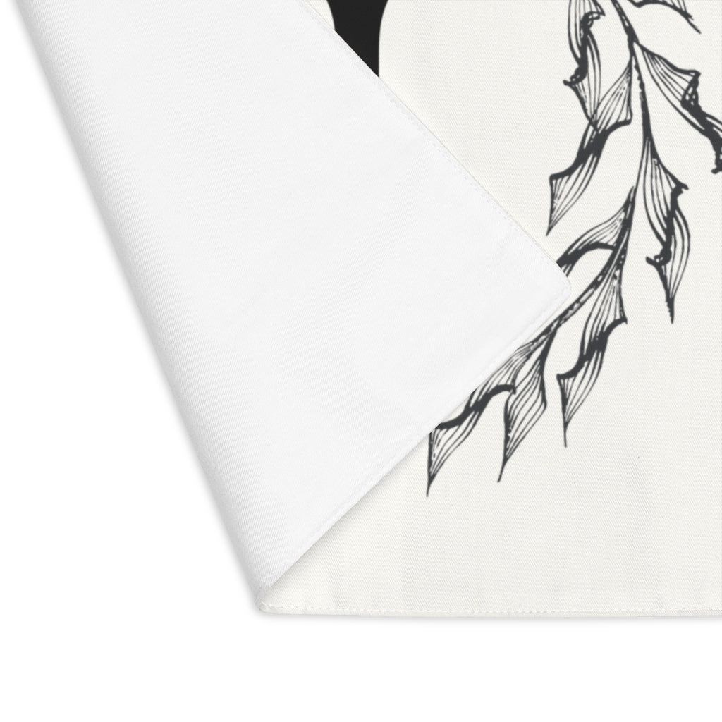 Lifestyle Details - Circular Branches Table Placemat - I  - Front View