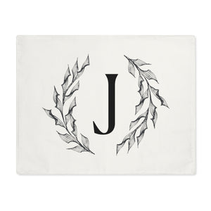 Lifestyle Details - Circular Branches Table Placemat - J  - Front View