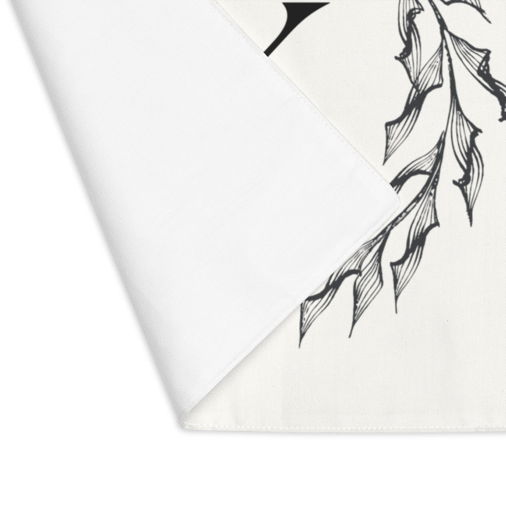 Lifestyle Details - Circular Branches Table Placemat - K  - Front View