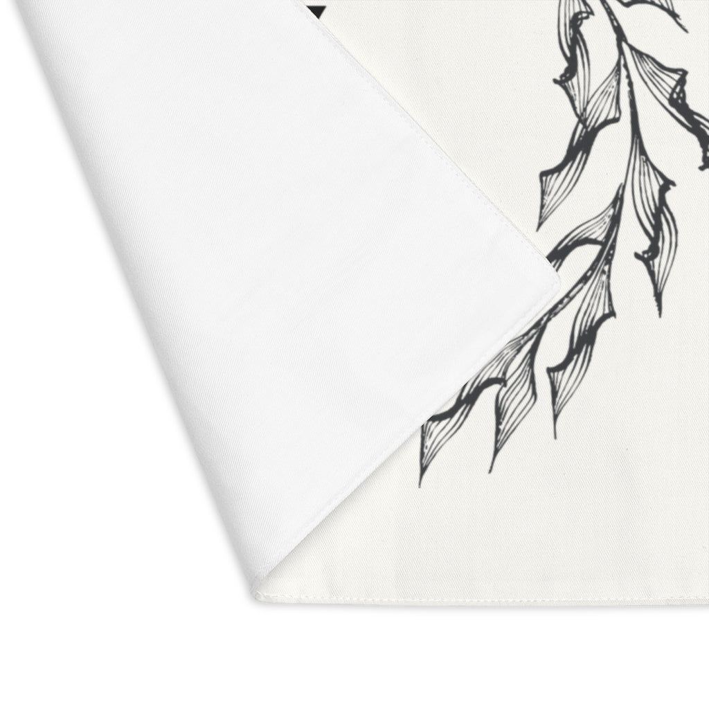 Lifestyle Details - Circular Branches Table Placemat - L  - Front View