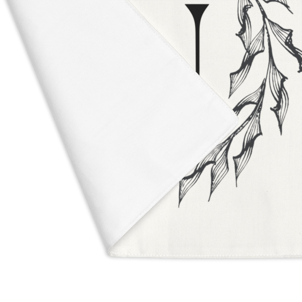 Lifestyle Details - Circular Branches Table Placemat - N  - Front View