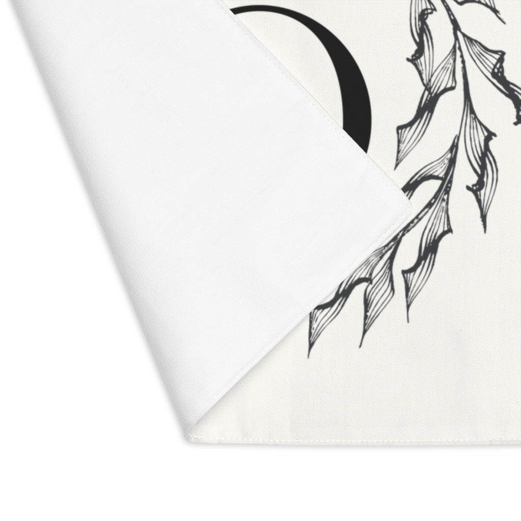 Lifestyle Details - Circular Branches Table Placemat - O - Flipped