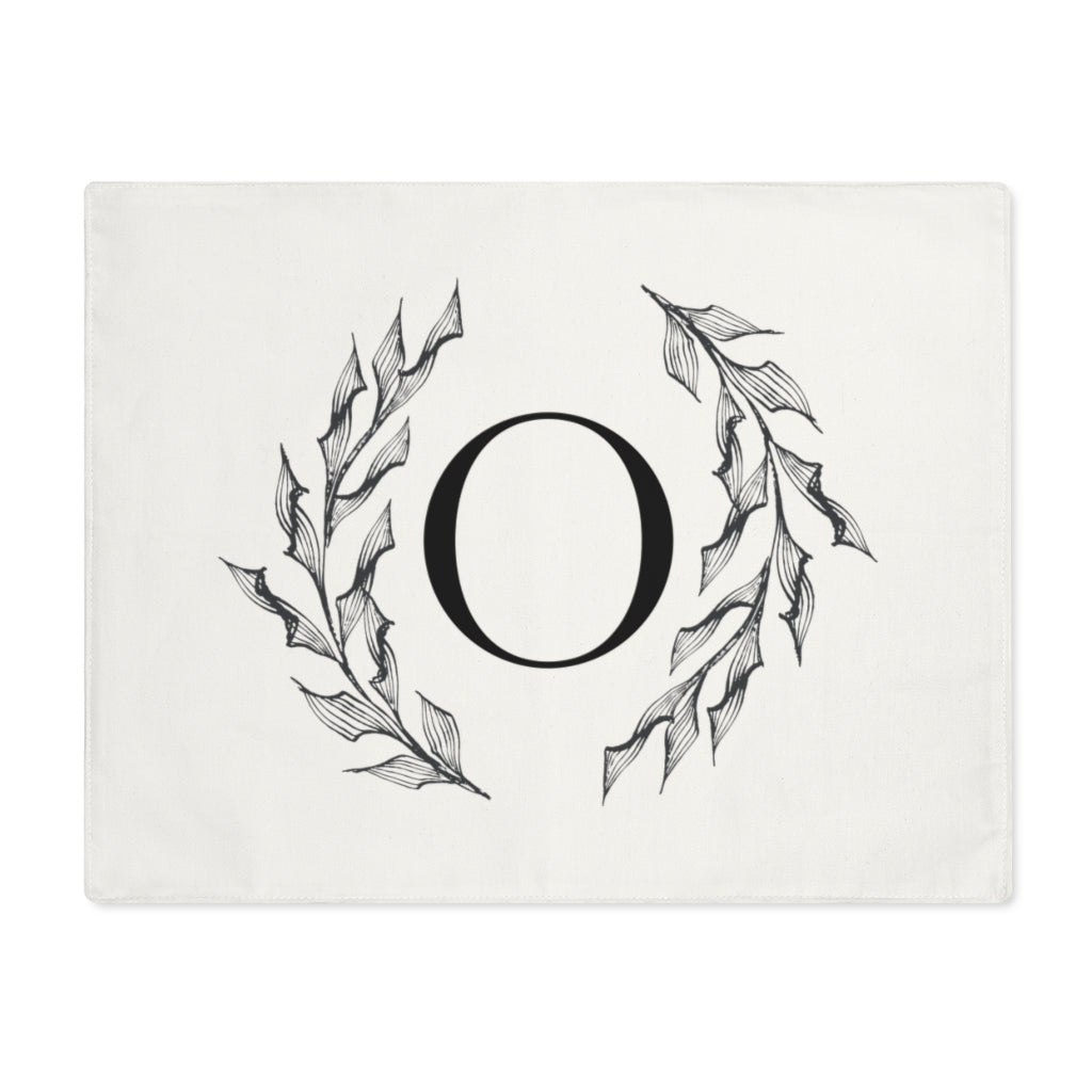 Lifestyle Details - Circular Branches Table Placemat - O - Front View