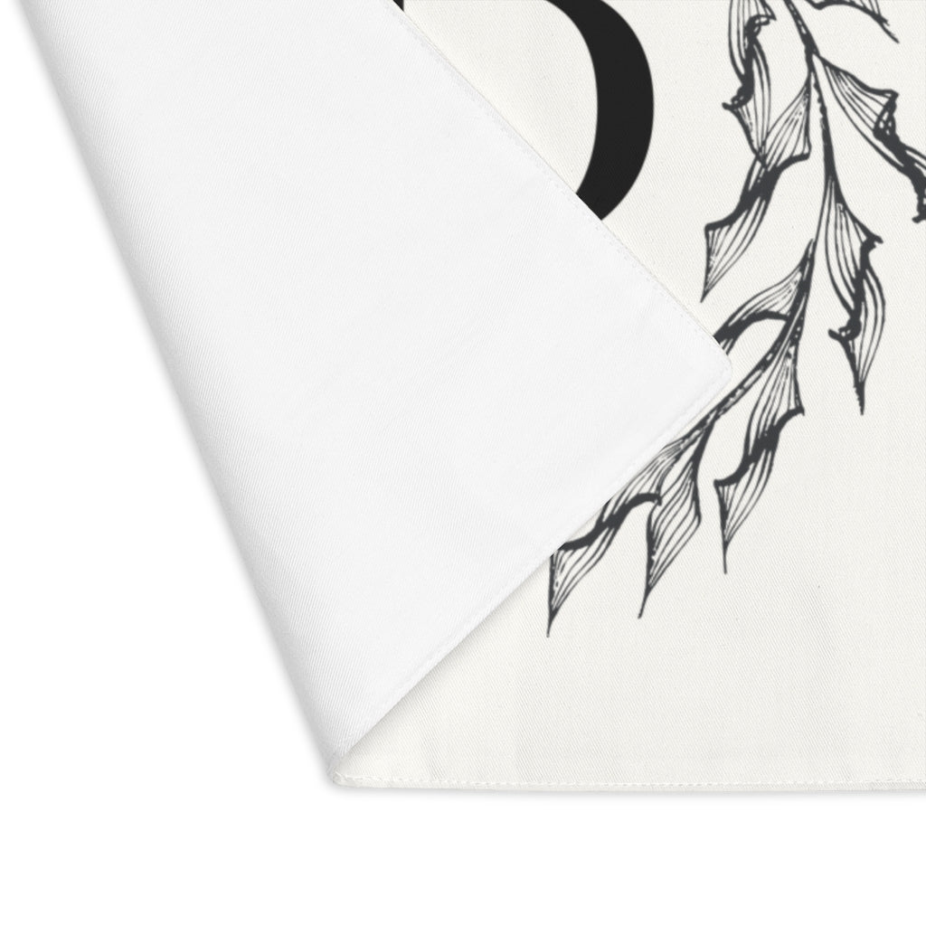 Lifestyle Details - Circular Branches Table Placemat - P  - Front View