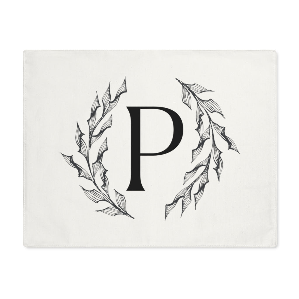 Lifestyle Details - Circular Branches Table Placemat - P  - Front View