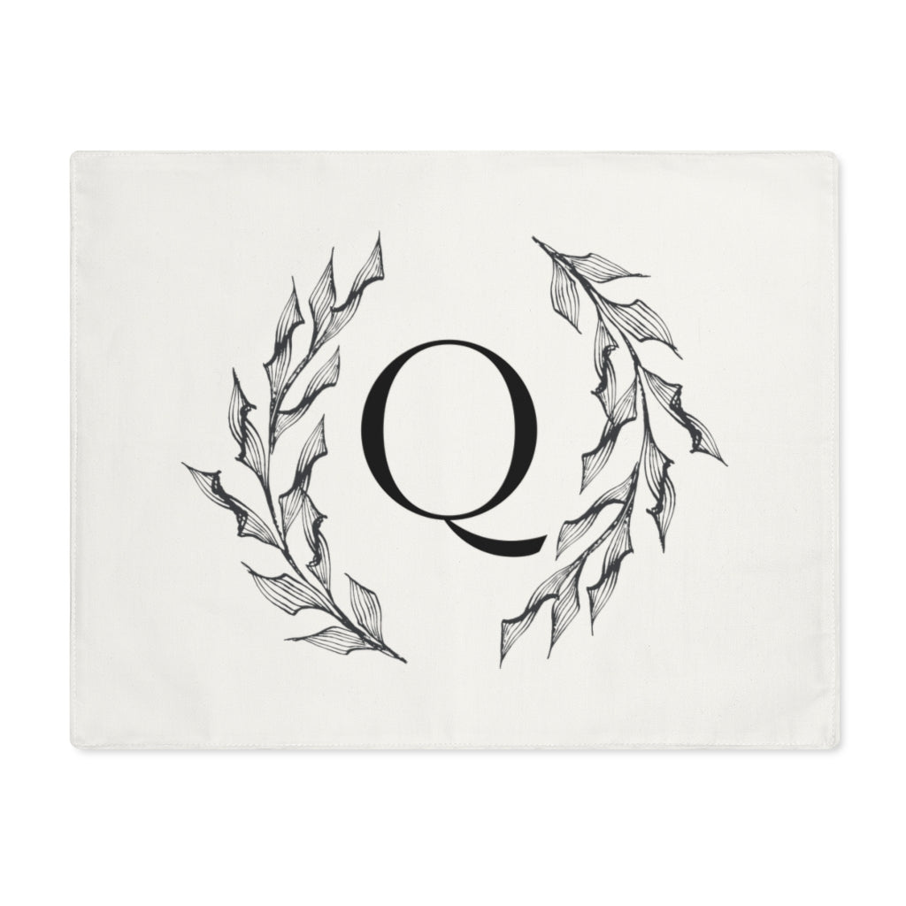 Lifestyle Details - Circular Branches Table Placemat - Q  - Front View