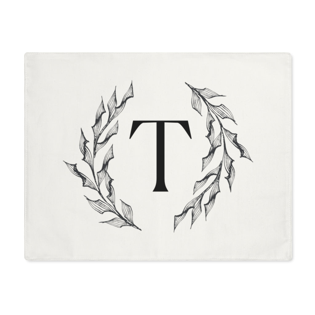 Lifestyle Details - Circular Branches Table Placemat - T  - Front View