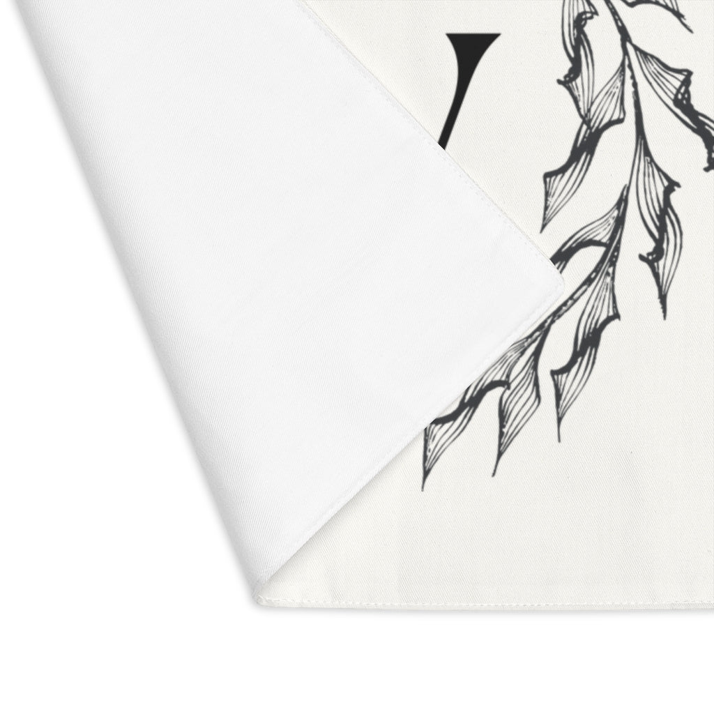 Lifestyle Details - Circular Branches Table Placemat - V  - Front View