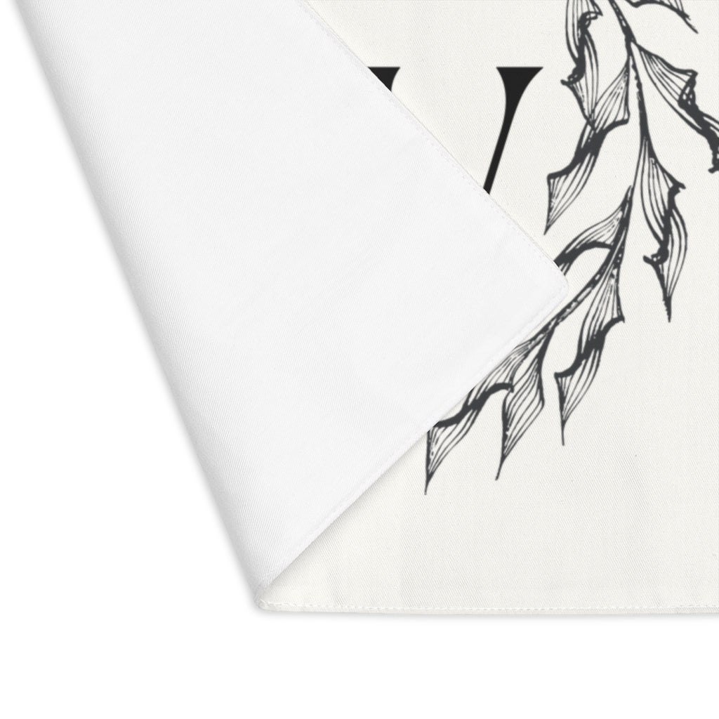 Lifestyle Details - Circular Branches Table Placemat - W  - Flipped