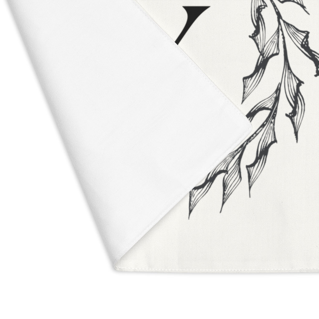 Lifestyle Details - Circular Branches Table Placemat - X  - Front View