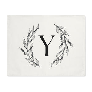 Lifestyle Details - Circular Branches Table Placemat - Y  - Front View