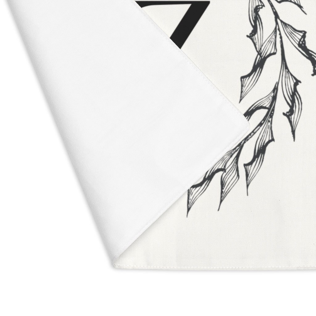 Lifestyle Details - Circular Branches Table Placemat - Z  - Front View