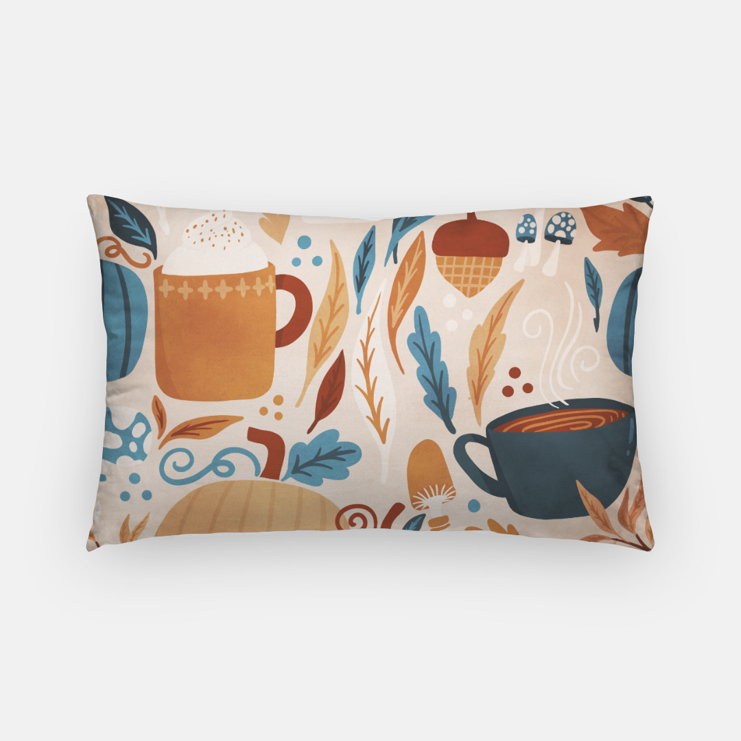 Lifestyle Details - Colorful Autumn Lumbar Pillowcase - Decor