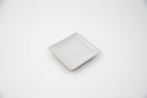 Lifestyle Details - Condiment Square Mini Plates in Chalk - Set of 1