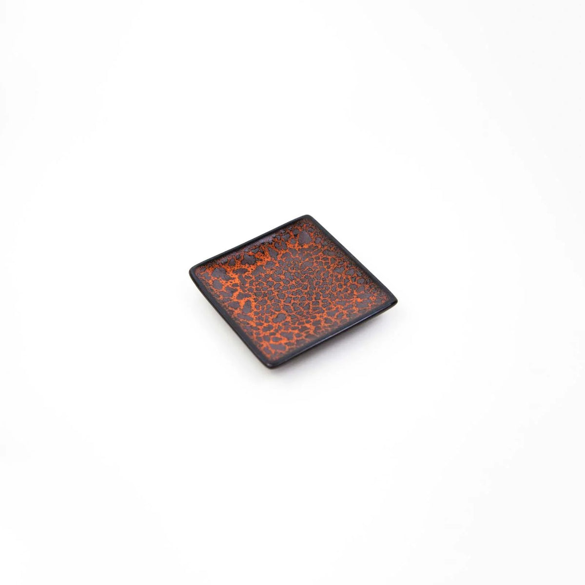 Lifestyle Details - Condiment Square Mini Plates in Tangerine - Set of 1