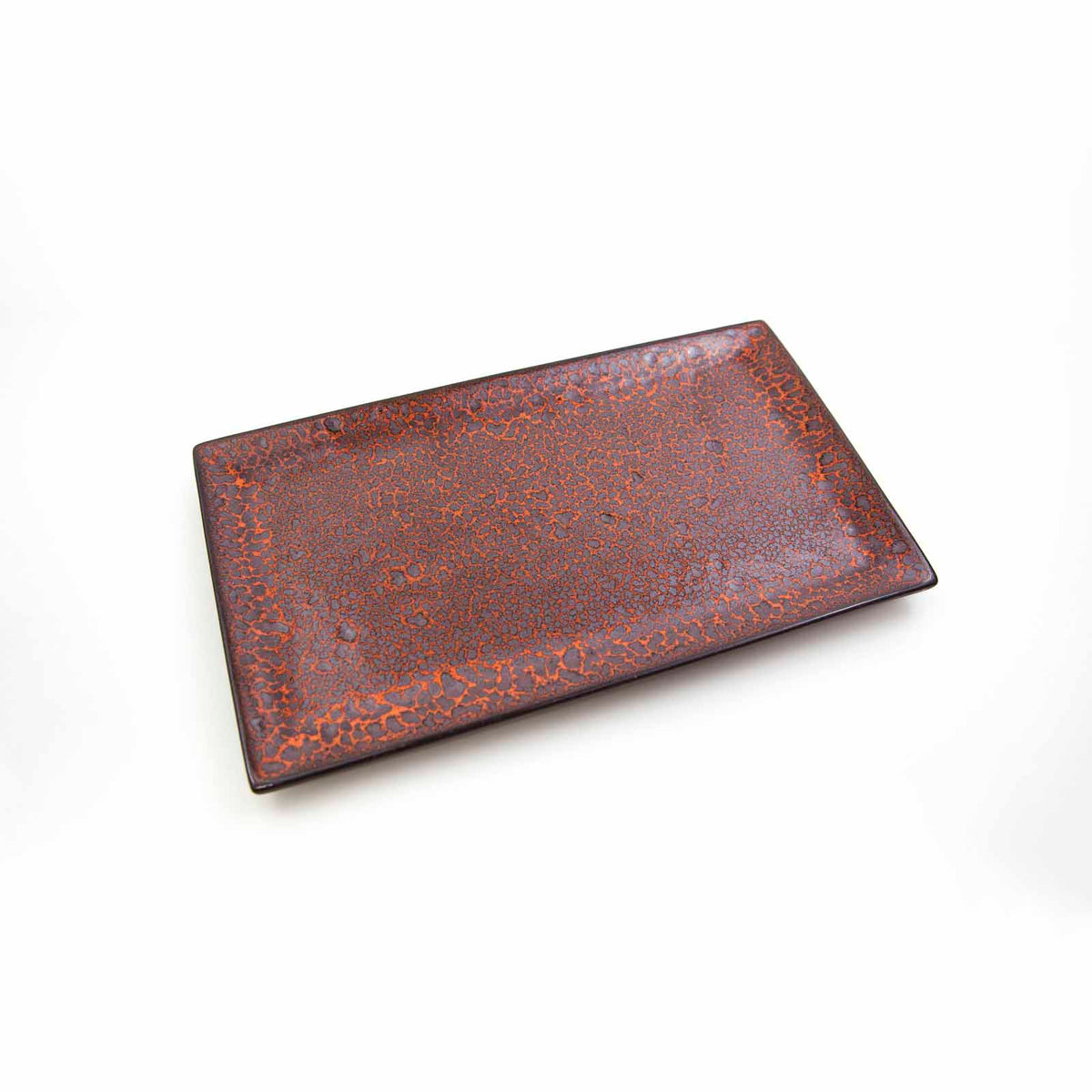 Lifestyle Details - Dinner Platter in Tangerine