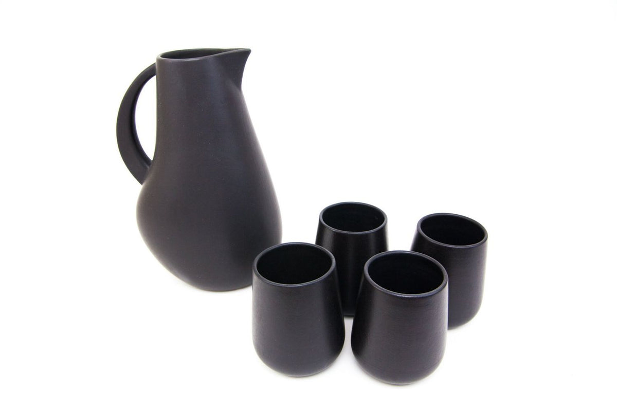 Lifestyle Details - Drinking Cups Set in Basalt & Basalt