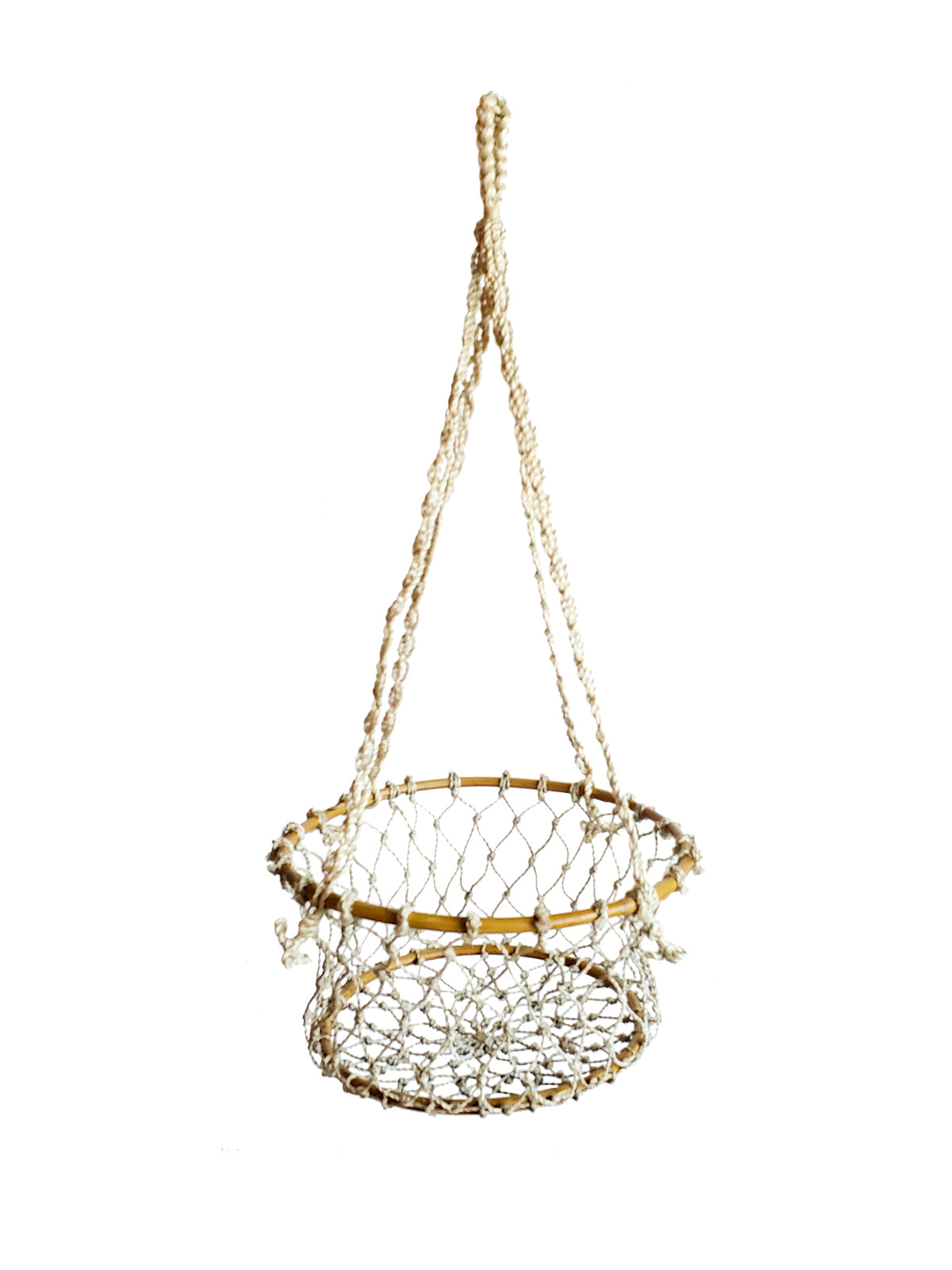 Lifestyle Details - Jhuri Single Hanging Planter Basket