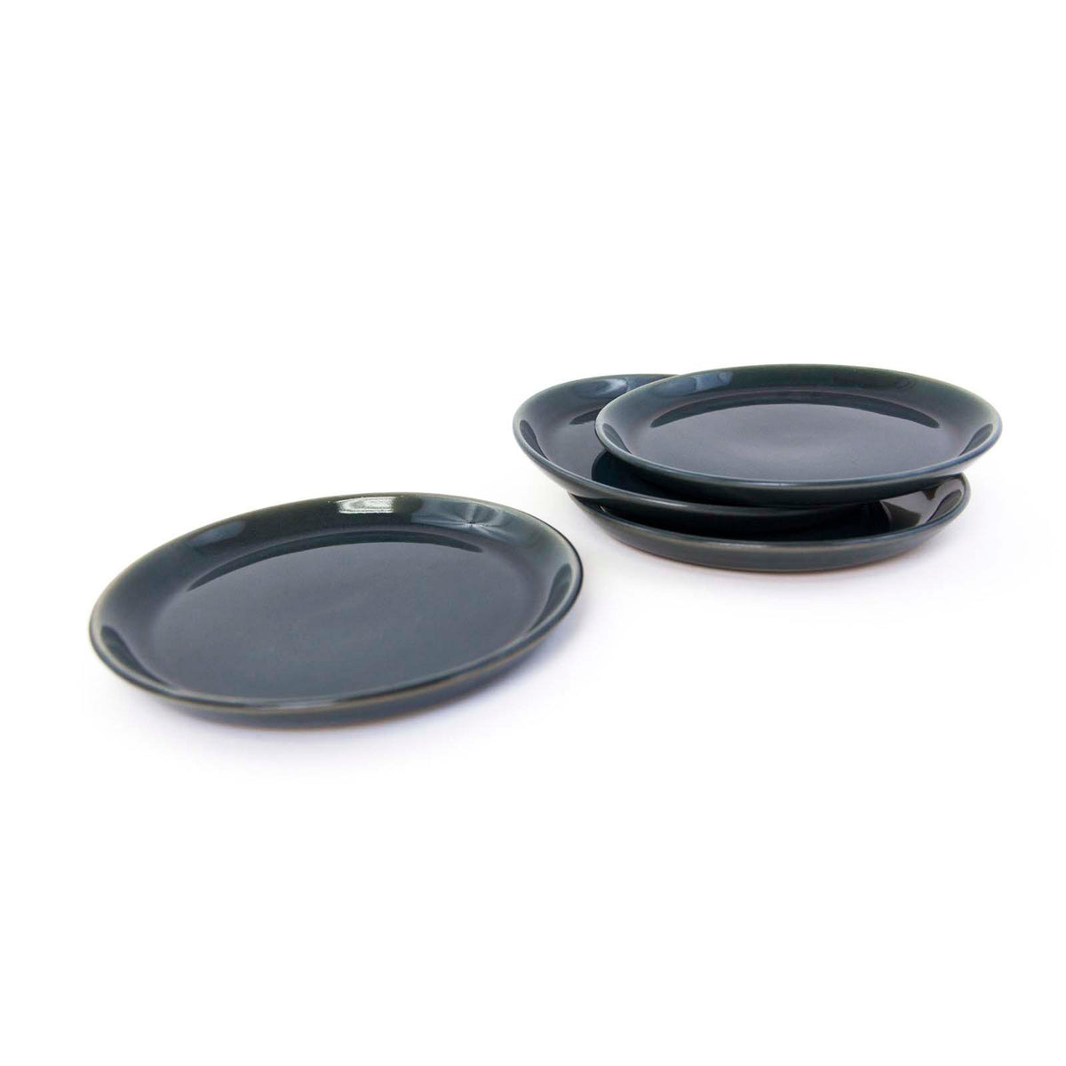 Lifestyle Details - La Marsa Dessert Plate in Adriatic - Set of 4