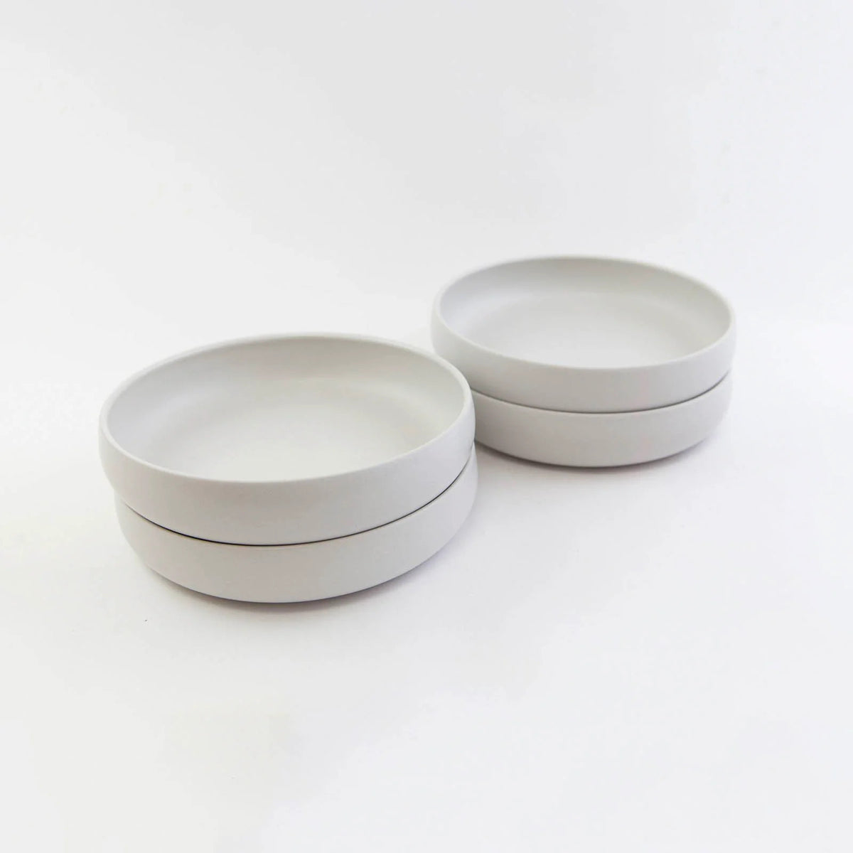 Lifestyle Details - La Marsa Salad Plate in Chalk - Set of 4