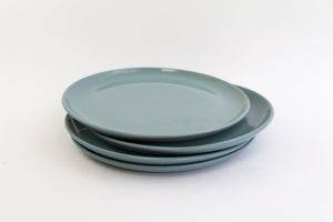 Lifestyle Details - La Marsa Stoneware Dinner Plate in Pale Jade - Set of 4