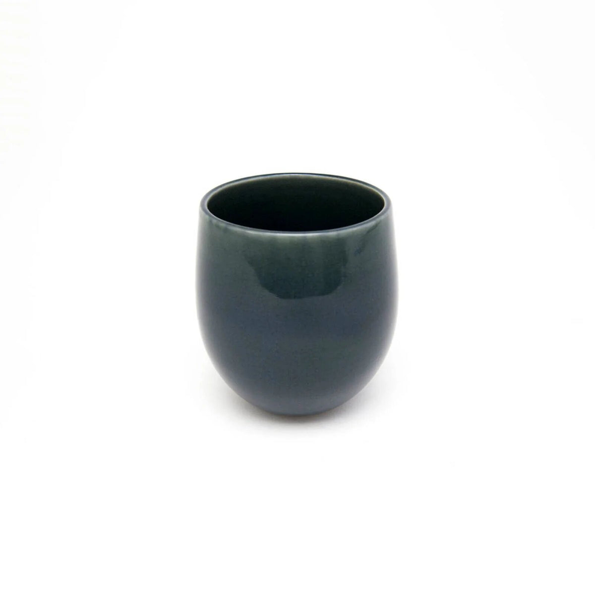 Lifestyle Details - Large Goblet Stemless Wine Glasses in Adriatic - Set of 1