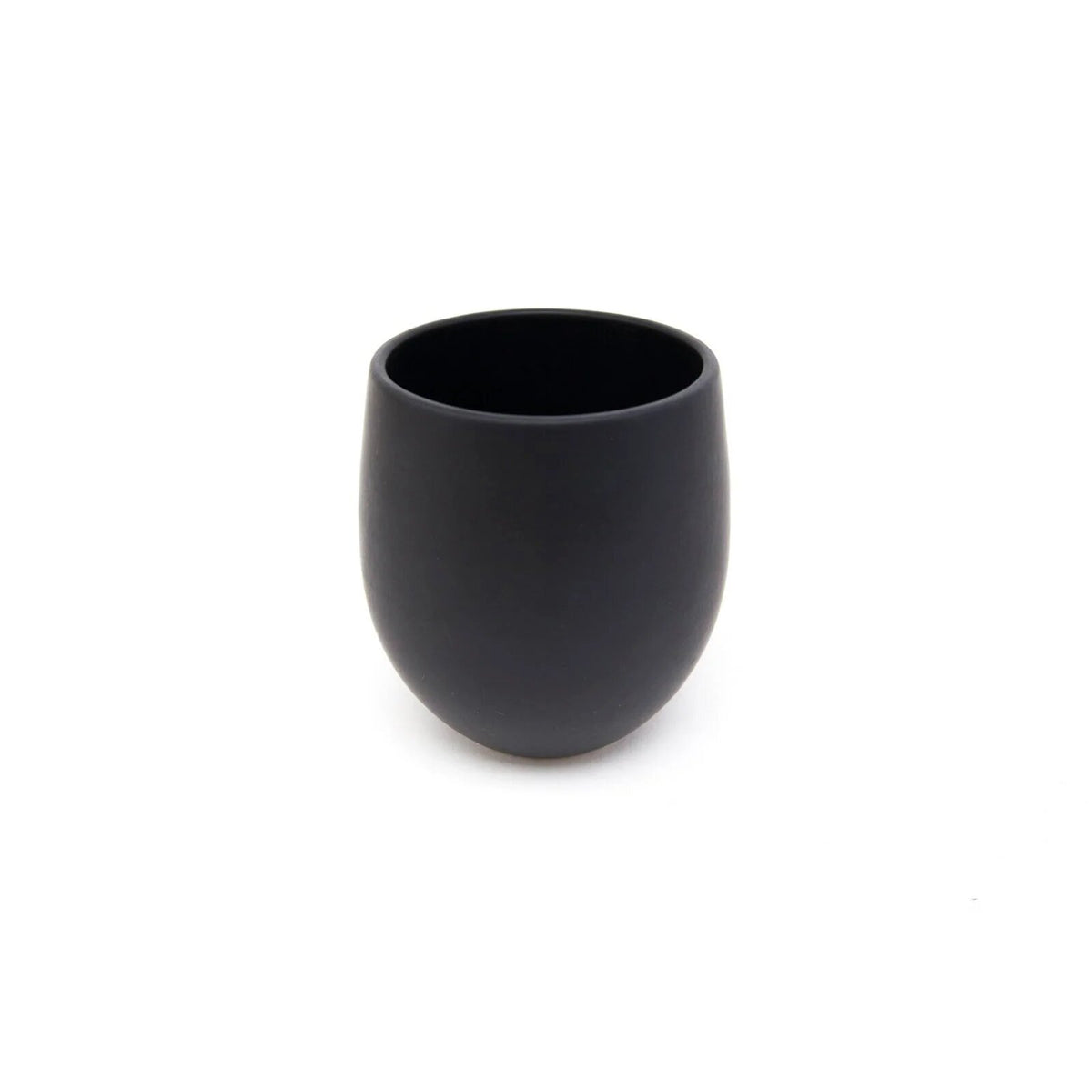 Lifestyle Details - Large Goblet Stemless Wine Glasses in Basalt - Set of 1