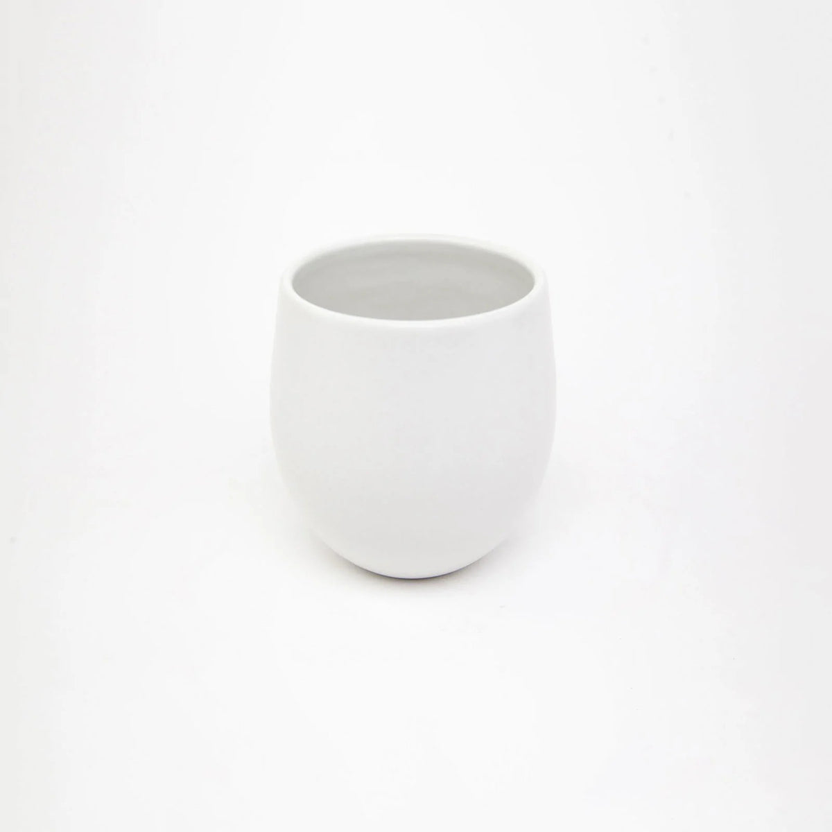 Lifestyle Details - Large Goblet Stemless Wine Glasses in Chalk - Set of 1