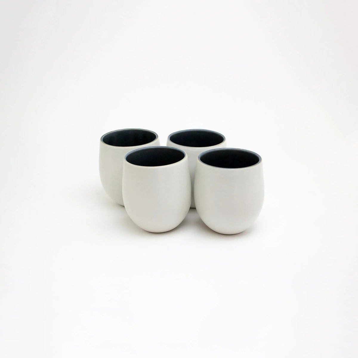 Lifestyle Details - Large Goblet Stemless Wine Glasses in Cove - Set of 4