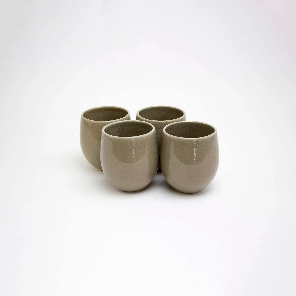 Lifestyle Details - Large Goblet Stemless Wine Glasses in Desert - Set of 4