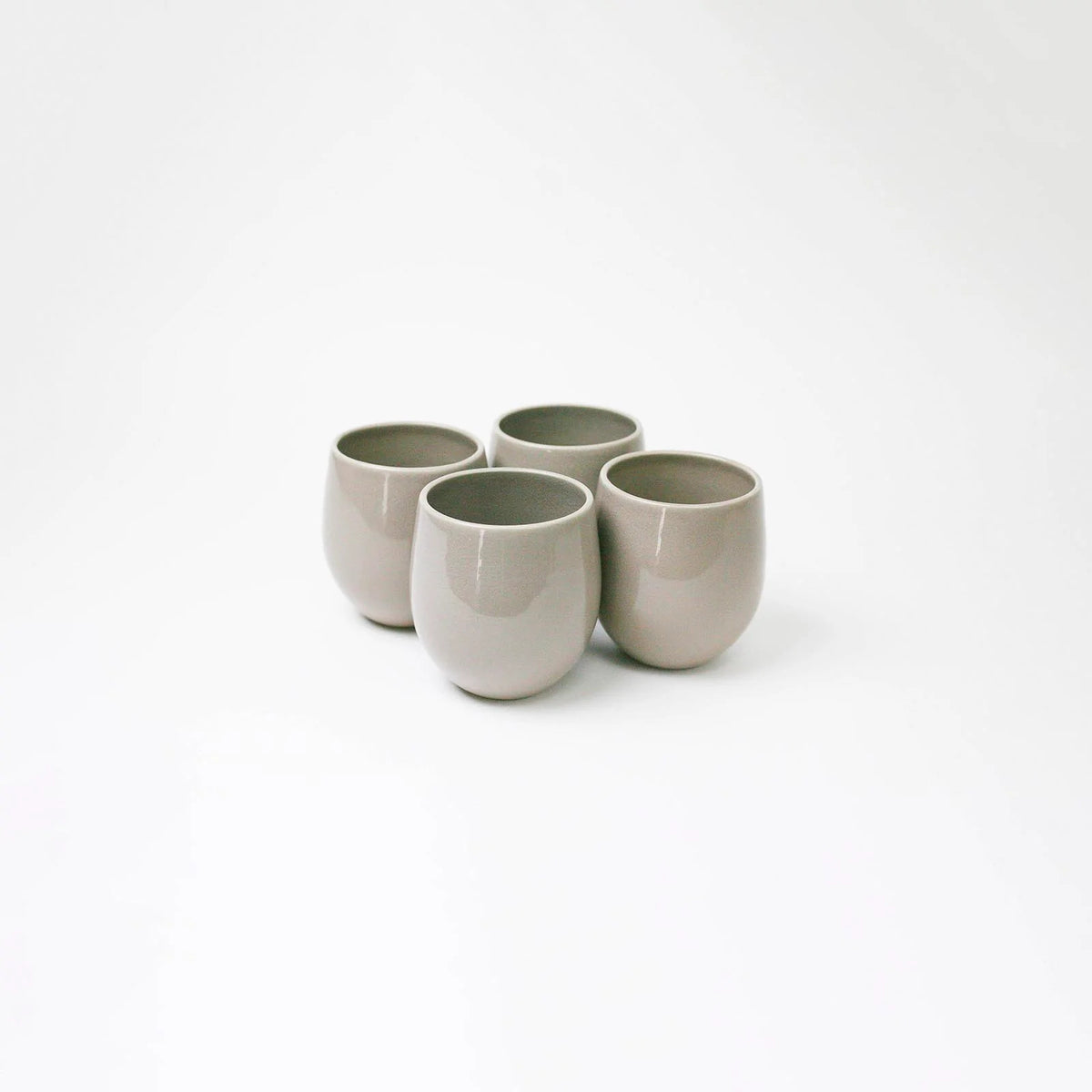 Lifestyle Details - Large Goblet Stemless Wine Glasses in Lilac - Set of 4