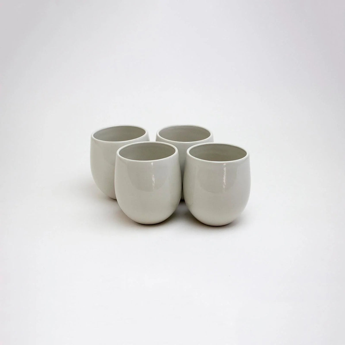 Lifestyle Details - Large Goblet Stemless Wine Glasses in Pearl - Set of 4