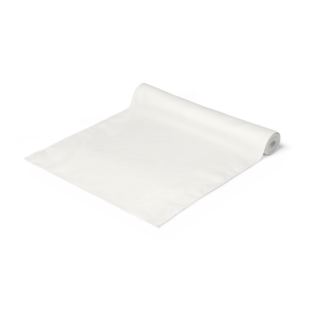 Lifestyle Details - Polyester Table Runner - Cream - Front View