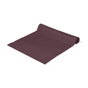 Lifestyle Details - Polyester Table Runner - Plum - Rolled Up