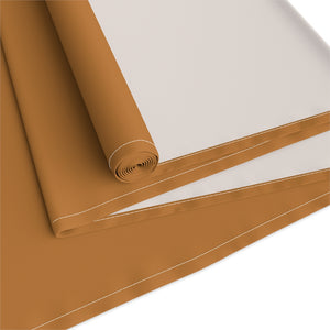 Lifestyle Details - Polyester Table Runner - Terracotta - Back View