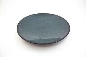 Lifestyle Details - Presentation Stoneware Plates in Atlantic