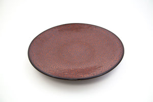 Lifestyle Details - Presentation Stoneware Plates in Tangerine