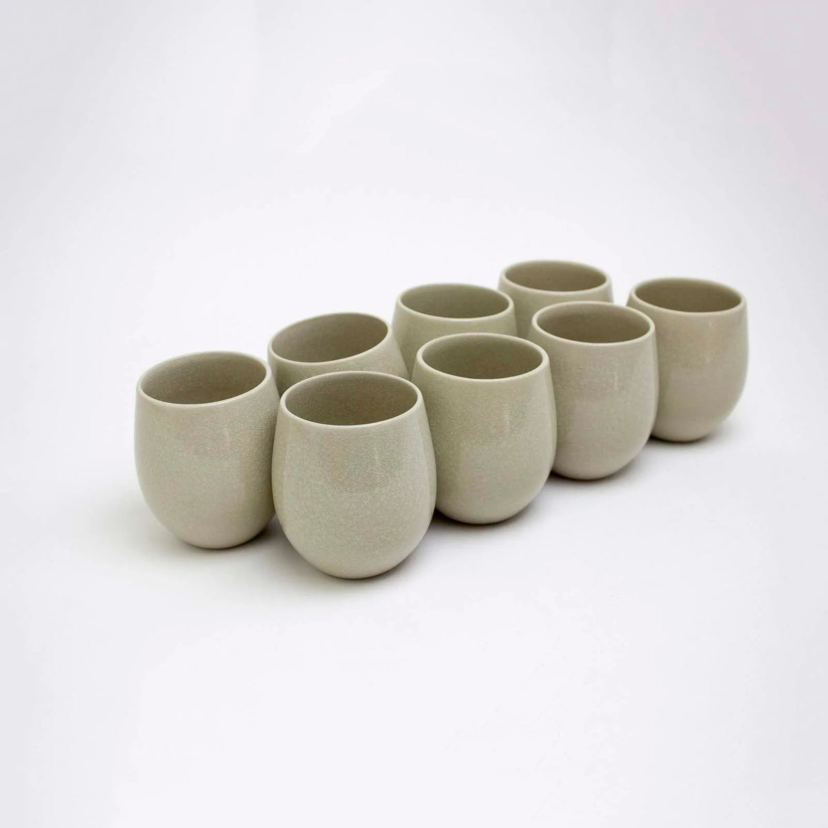 Lifestyle Details - Regular Goblet Stemless Wine Glasses in Muslin - Set of 8
