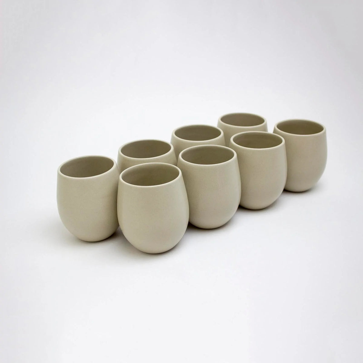 Lifestyle Details - Regular Goblet Stemless Wine Glasses in Pita - Set of 8