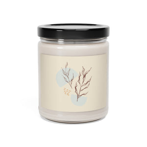 Lifestyle Details - Saddle Leaves Scented Soy Wax Candle - Closed