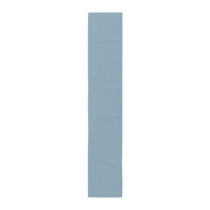 Lifestyle Details - Table Runner - Blue Grey - Front View
