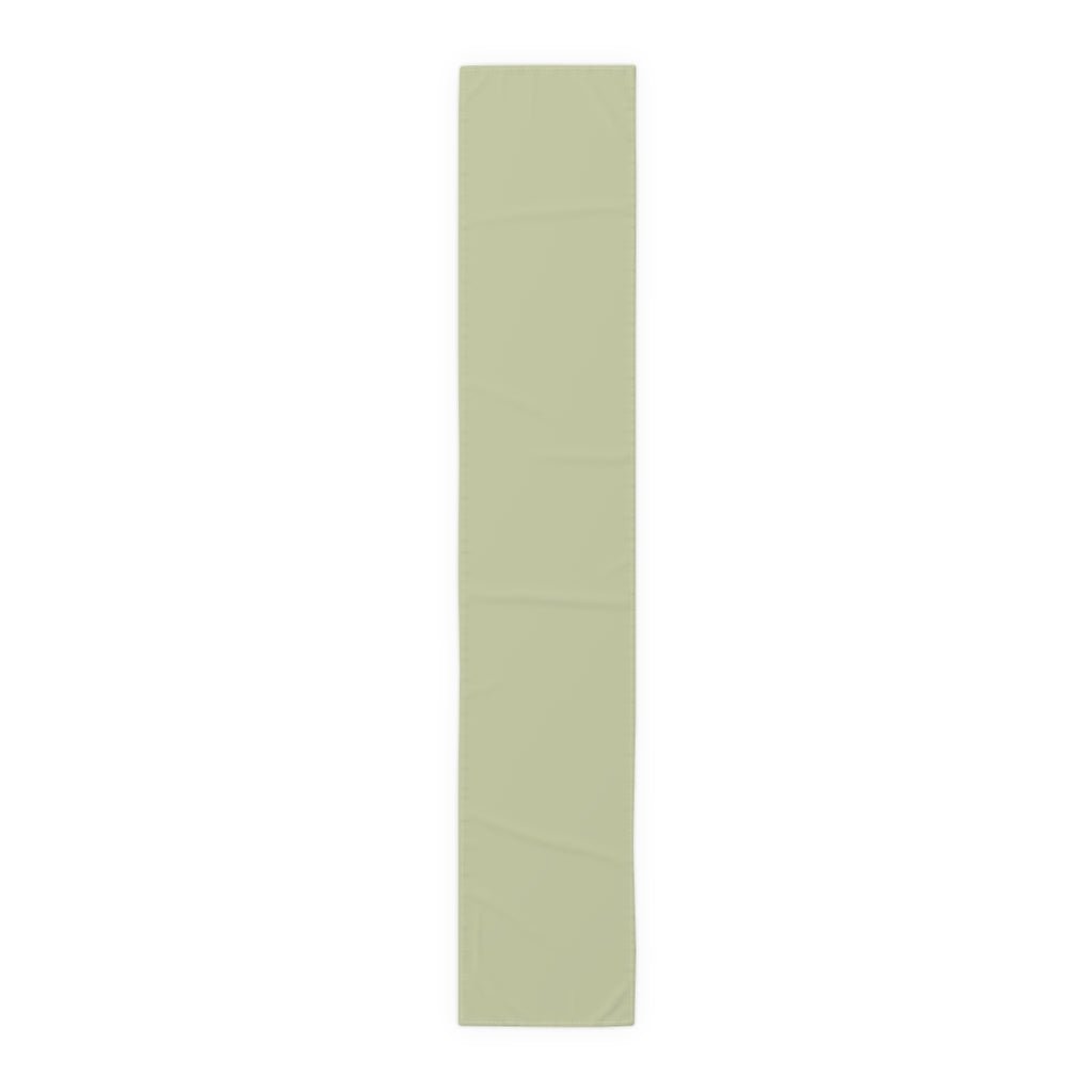 Lifestyle Details - Table Runner - Olive - Front View