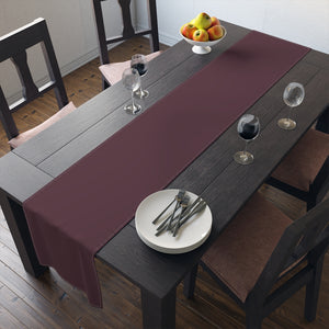 Lifestyle Details - Table Runner - Plum - In Use