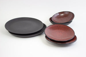 Lifestyle Details - Zaghwan Stoneware Set in Saffron - Set of 2