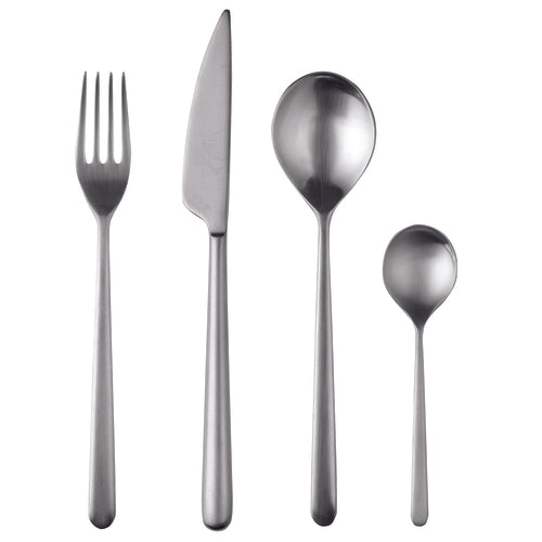 Linea Ice Champagne - 5Pcs Cutlery Set