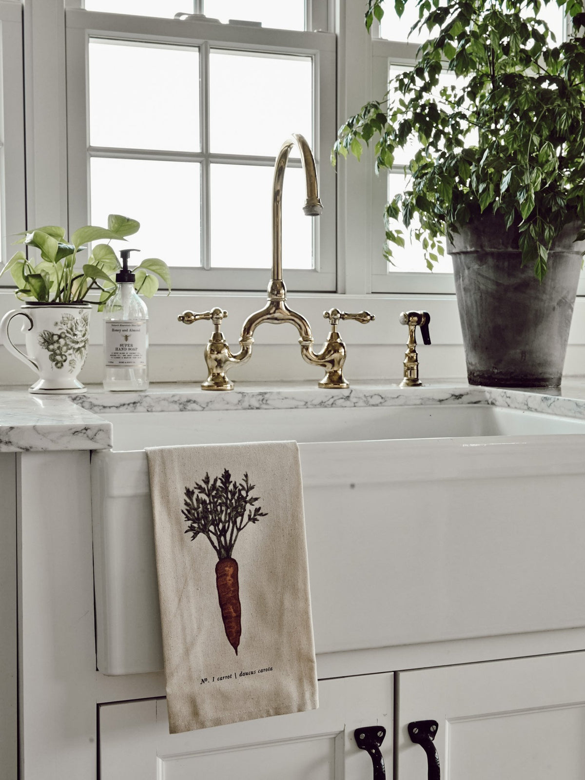 Fruits/Veggies in Color Tea Towel