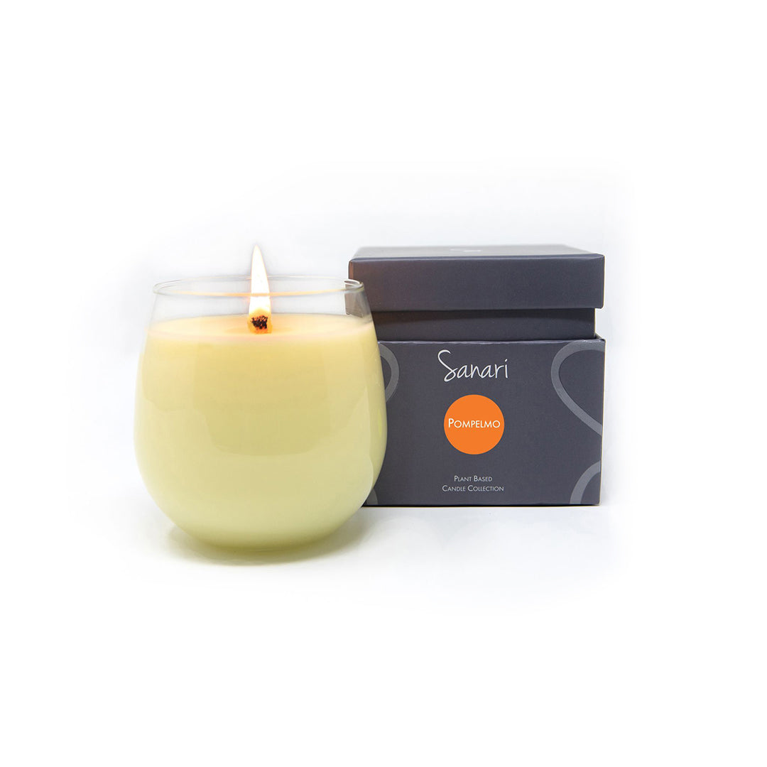 "Pompelmo" Scented 16oz Coconut Wax Candle I Lifestyle Details