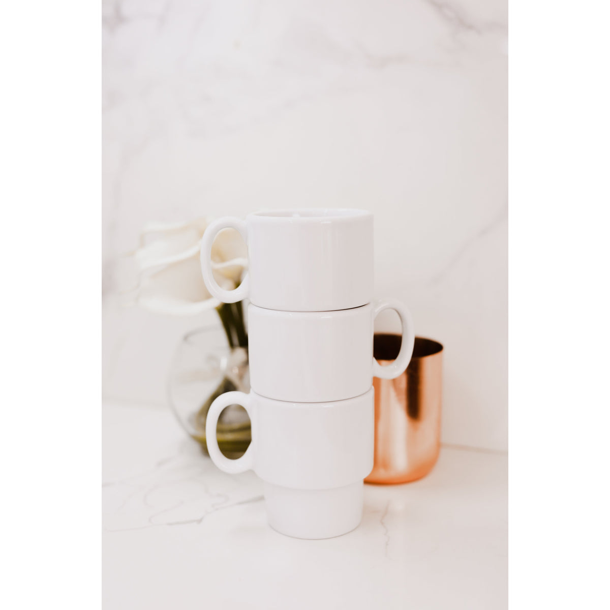 Sandbar Stackable Mug Set