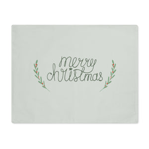 Holiday Table Placemat - Merry Christmas
