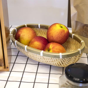 Wicker Wire Fruit Storage Basket